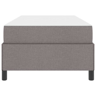 Boxspring bed Taupe en Zwart 100 x 200 cm 7