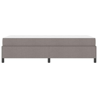 Boxspring bed Taupe en Zwart 100 x 200 cm 8