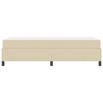Boxspring bed Cr&egrave;me en Zwart 100 x 200 cm 8