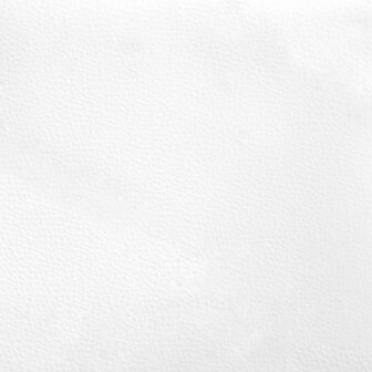 Bed met matras &quot;Dover&quot; kunstleer zwart en wit 90x190 cm 9