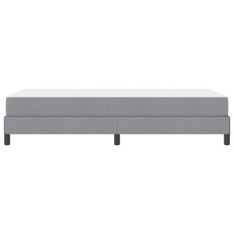 Boxspring bed met matras Lichtgrijs 80 x 200 cm Stof 8