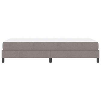 Boxspring bed met matras Taupe 90 x 190 cm Stof 8