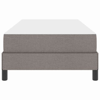 Boxspring bed met matras Taupe 100 x 200 cm Stof 7