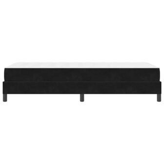 Boxspringbed met matras met matras Zwart 90 x 190 cm Fluweel 8