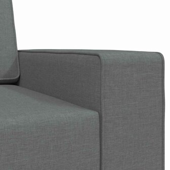 Vloersofa Bed Donkergrijs 245 x 78 x 77 cm Stof 8