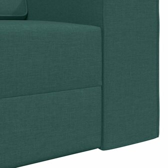 Vloersofa Bed Donkergroen 245 x 78 x 77 cm Stof 9