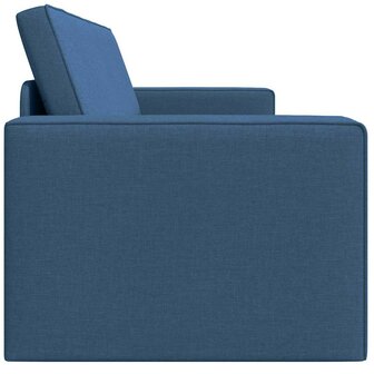 Vloersofa Bed Marineblauw 245 x 78 x 77 cm Stof 6