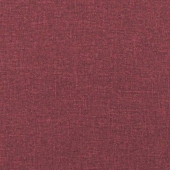 Bankstel met kussen 2 pcs Wijnrood 221 x 78 x 80 cm Stof 9