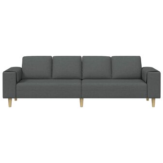 Bankstel Donkergrijs Stof 4