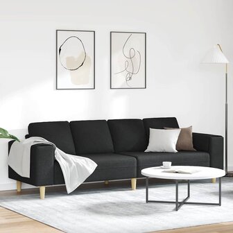 Bankstel Zwart Stof 1