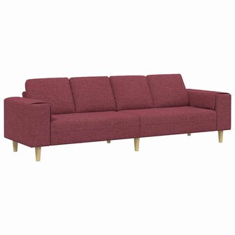 Bankstel Wijnrood Stof 2