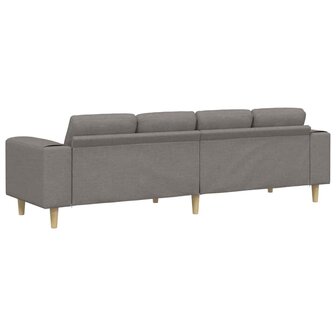 Bankstel Taupe Stof 6