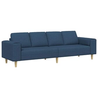 Bankstel Blauw Stof 2