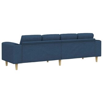 Bankstel Blauw Stof 6