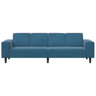 Bankstel Blauw Fluweel 4