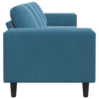 Bankstel Blauw Fluweel 5