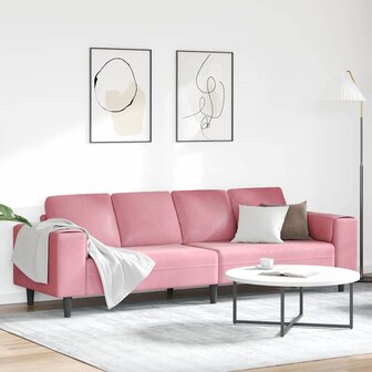 Bankstel Roze Fluweel 1