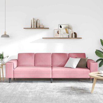 Bankstel Roze Fluweel 3