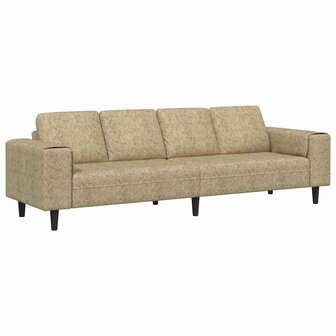 Bankstel Lichtgrijs Faux suede leer 2