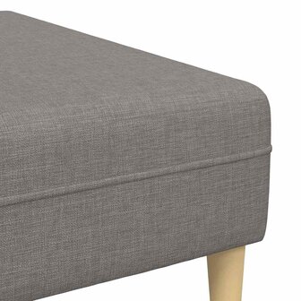 Bankstel 3 pcs Taupe Stof 8
