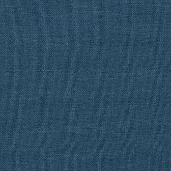 Bankstel 3 pcs Blauw Stof 9