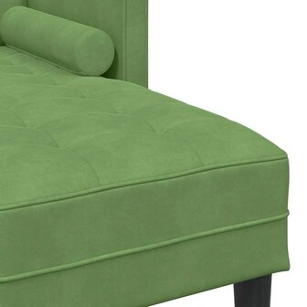 Bankstel Lichtgroen 173 x 131 x 67 cm Fluweel 7