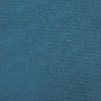 Bankstel Blauw 173 x 131 x 67 cm Fluweel 8