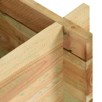 Plantenbak 40 cm ge&iuml;mpregneerd grenenhout 4
