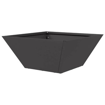 Tuin Kom Plantenbak Zwart 35 x 35 x 15 cm Staal 7