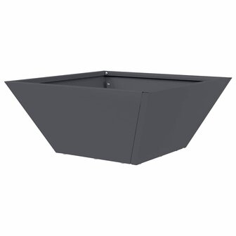Tuin Kom Plantenbak Antraciet 35 x 35 x 15 cm Staal 7