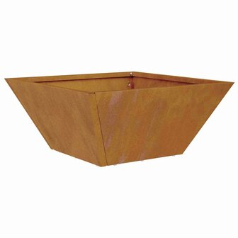 Tuin Kom Plantenbak Roestig 35 x 35 x 15 cm Cortenstaal 5