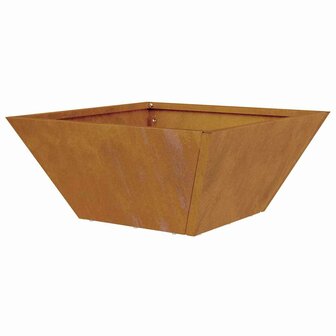 Tuin Kom Plantenbak Roestig 35 x 35 x 15 cm Cortenstaal 8