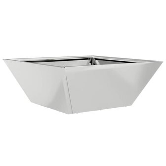 Tuin Kom Plantenbak Zilver 40 x 40 x 15 cm Gegalvaniseerd staal 2