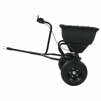 Strooiwagen sleepmodel 45 L 125x74x79 cm PVC en staal 4