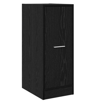 Apothekerskast Zwart eiken 30 x 41 x 77,5 cm Bewerkt hout 5