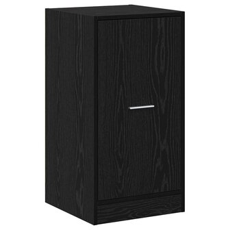 Apothekerskast Zwart eiken 40 x 41 x 77.5 cm Bewerkt hout 5