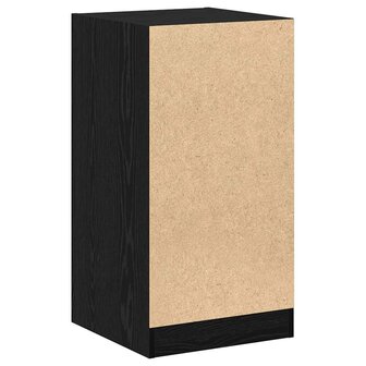 Apothekerskast Zwart eiken 40 x 41 x 77.5 cm Bewerkt hout 8