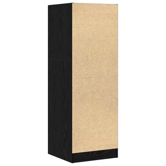 Apothekerskast Zwart eiken 40 x 41 x 118 cm Bewerkt hout 8