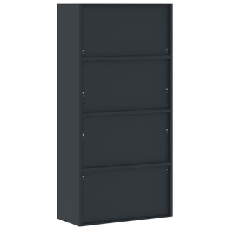 Archiefkast 90x40x180 cm staal antracietkleurig 6