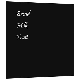Magneetbord wandgemonteerd 60x60 cm&nbsp;gehard glas 2