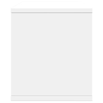 Bureau organiser 36x26x29,5 cm bewerkt hout wit 5