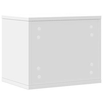 Bureau organiser 36x26x29,5 cm bewerkt hout wit 6