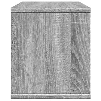 Bureau organiser 36x26x29,5 cm bewerkt hout grijs sonoma eiken 5