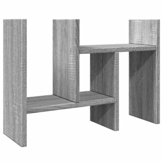 Bureau organiser 34,5x15,5x35,5 cm bewerkt hout grijs sonoma 7