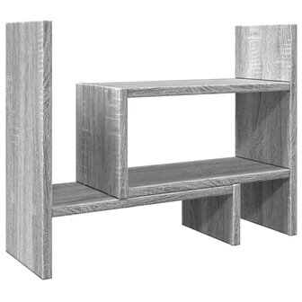 Bureau organiser 38,5x17x39 cm bewerkt hout grijs sonoma eiken 7
