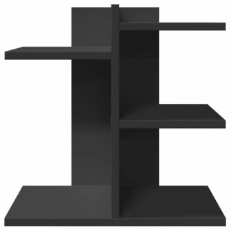 Bureau organiser 42x21,5x42 cm bewerkt hout zwart 4