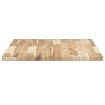 Bureaublad 80x60x2 cm onbehandeld massief acaciahout 6