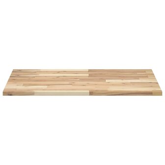 Bureaublad 100x60x2 cm onbehandeld massief acaciahout 5