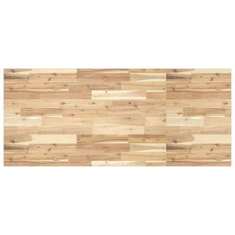 Bureaublad 120x60x2 cm onbehandeld massief acaciahout 1