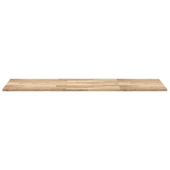 Bureaublad 120x60x2 cm onbehandeld massief acaciahout 5